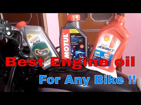 Best engine oil for bike