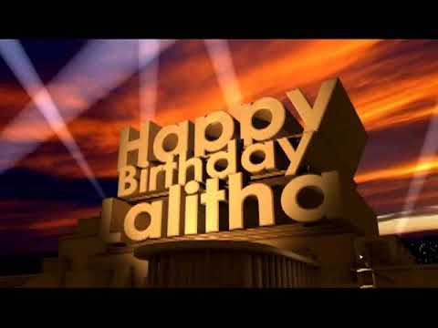 Happy Birthday Lalitha