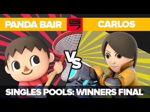 Panda Bair vs Carlos - Ultimate Singles: Pools R1 Winners Final - Genesis 7 | Villager vs Mii Gunner