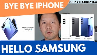 Switching from iPhone to Samsung Galaxy Z Flip 7 Part 1