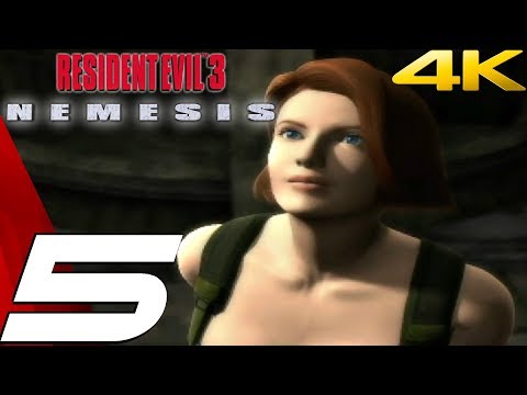 Resident Evil 3 HD - Gameplay Walkthrough Part 5 - Chapel & Nemesis Transformation [4K Ultra HD]