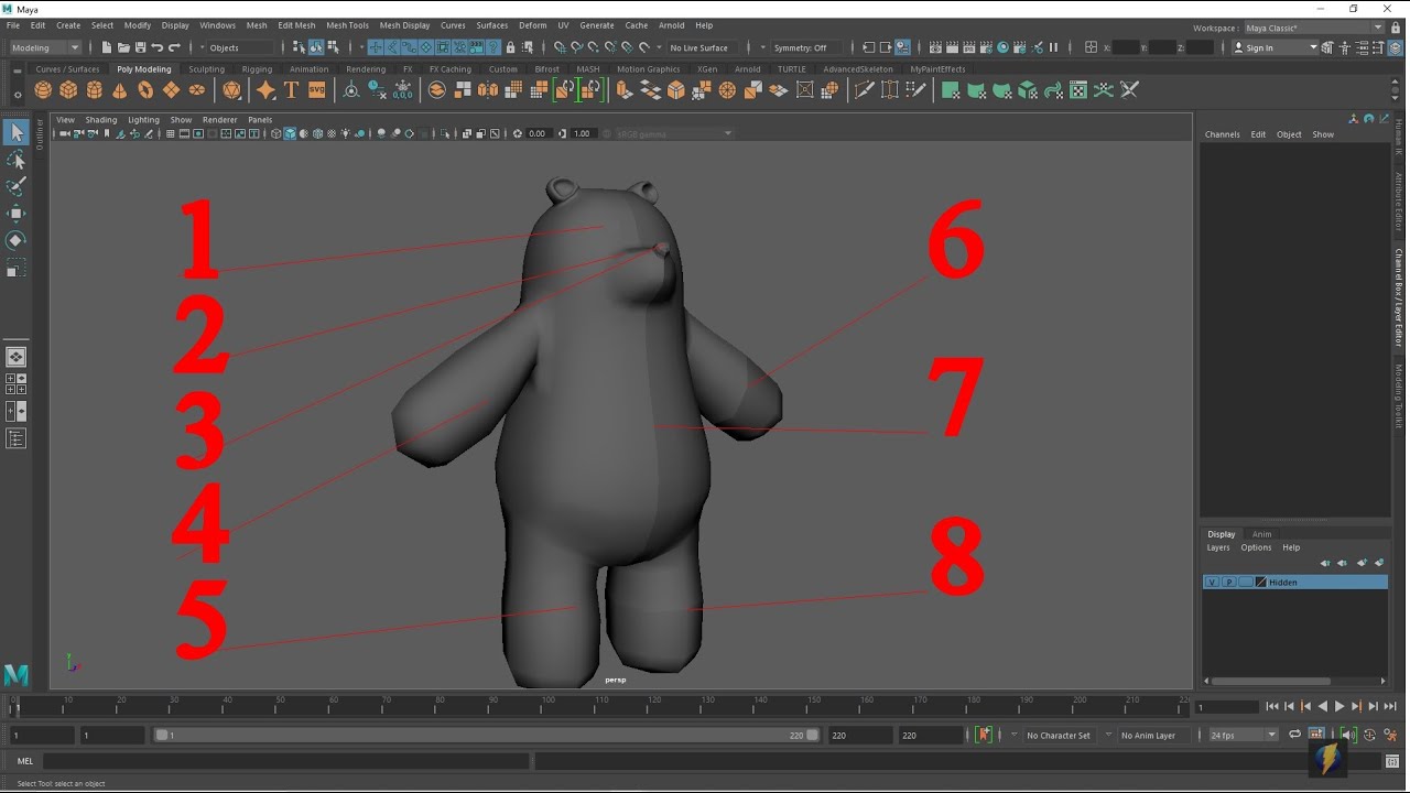 Learning Maya- Fixing Common Modeling Problems
