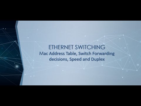 CCNA ITN Chapter 7 - Ethernet Switching