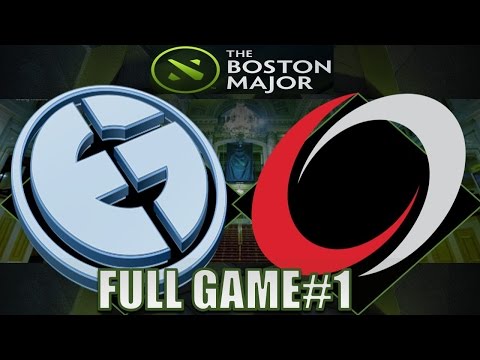 Evil Geniuses VS Complexity Gaming #1 | Boston Major | Dota 2 Full Game 7.14
