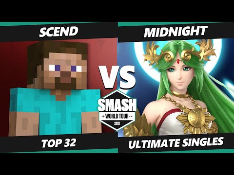 SWT NA Southwest Online Top 32 - Scend (Ness, Steve) Vs. Midnight (Palutena) SSBU Ultimate