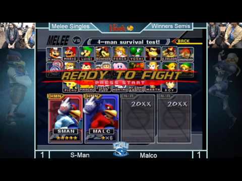 S-Man (Falco) - Malco (Falco) | CH 10/22 Melee Singles | Winners Semifinals