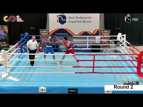 Hitesh Gulia (IND) vs. Vincent Santoriello (CAN) Boxam Tournament 2026 (70kg)
