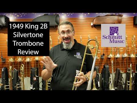 Sterling Silver 2B!  1949 King 2B Silvertone review