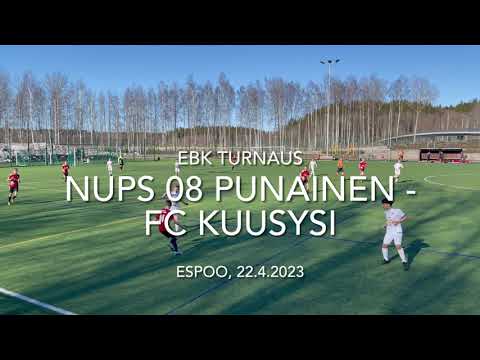 EBK-turnaus: NuPS 08 Punainen - FC Kuusysi