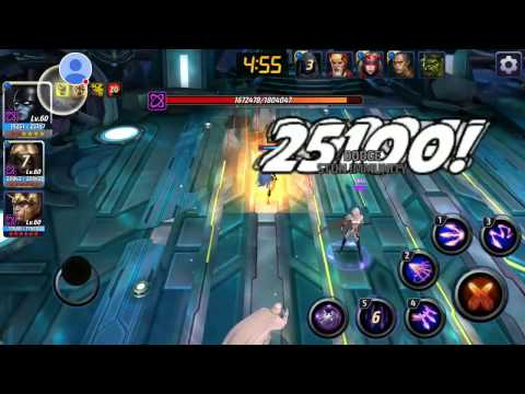 6-2-60 PROXIMA MIDNIGHT VS SUPERGIANT:- Marvel Future Fight World Boss