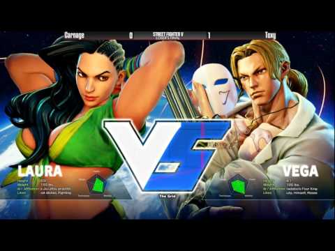 Carnage vs Toxy (LOSERS FINAL) - CouchWarriors SFV Launch Tournament