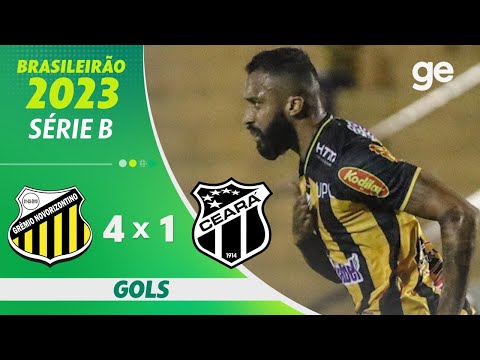 Gols e lances de Novorizontino x Ceará