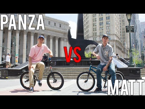 ANTHONY PANZA VS MATT RAY GAME OF BIKE (2017)