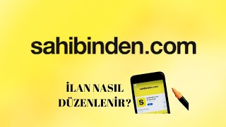 Sahibinden İlan Düzenleme - Sahibinden İlan Güncelleme