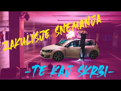 ZAKULISJE Ansambel Trenutek -Te kaj skrbi- (Official video)