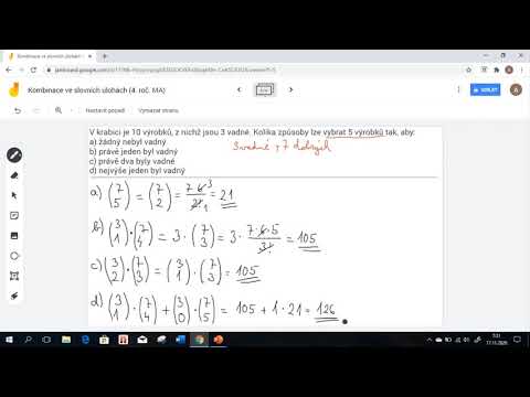 Kombinace ve slovních úlohách [2/2]