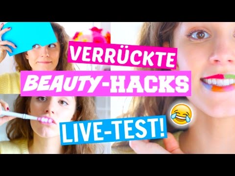 Die 5 VERRÜCKTESTEN BEAUTY HACKS im TEST! ♡ BarbieLovesLipsticks Video