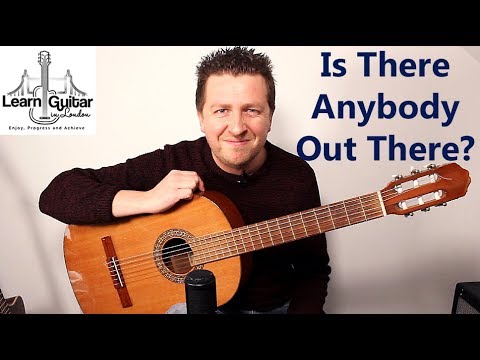 Is There Anybody Out There? - Fingerstyle Guitar Tutorial - Pink Floyd - Drue James