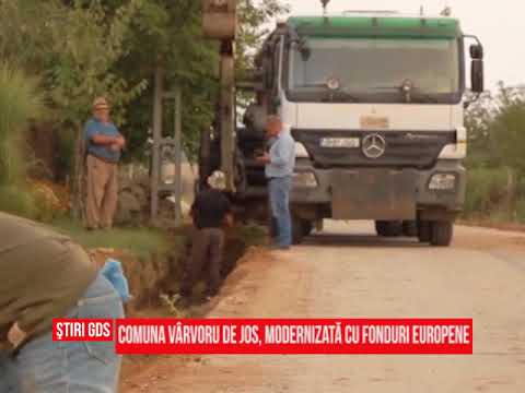 Comuna Vârvoru de Jos, modernizată cu fonduri europene