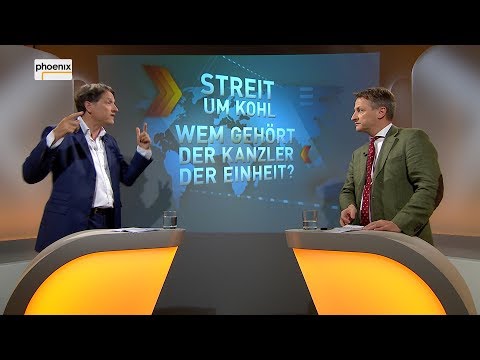 Augstein und Blome vom 23.06.2017:  „STREIT UM KOHL - WEM GEHÖRT DER KANZLER DER EINHEIT?“