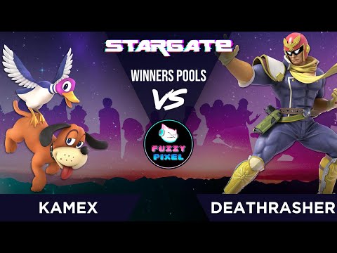HDR - Kamex (Duck Hunt) vs Deathrasher (Captain Falcon) - Winners Pools - Stargate #44