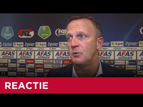 Reactie Van den Brom | AZ - De Graafschap