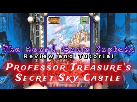 The Board Game Kaptain's review and tutorial for Professor Treasure's Secret Sky Castle