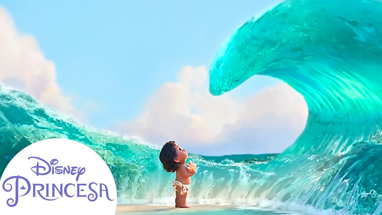 Momentos mágicos do oceano | #Moana | Disney Princesa