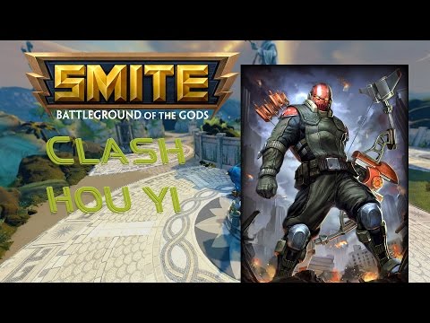 Smite Hou yi The iron crow (clash gameplay)