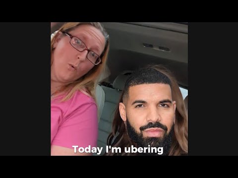 UBERI NG WITH DRAKE!! +my aunt (kind of funny lol)
