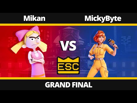 ESC 45 -EX- Grand Final - Mikan (Helga) Vs. MickyByte (April O'Neil) - NASB UK Local Tournament