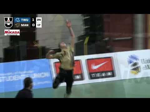 MVB: Trinity Western (3) vs. Manitoba (0) - U SPORTS Quarterfinal