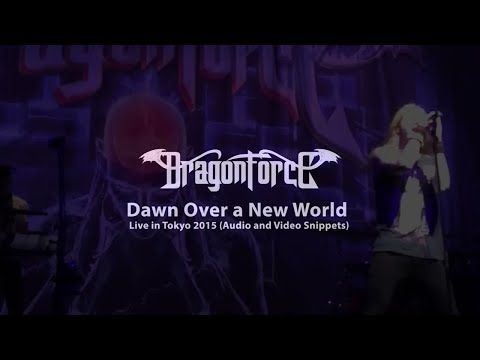 DragonForce - Dawn Over a New World Live @ Tokyo, September 10th, 2015