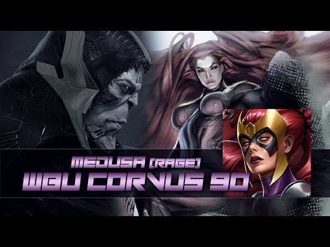 Medusa (transcended) vs WBU Corvus + rotation【RAGE】MARVEL Future Fight