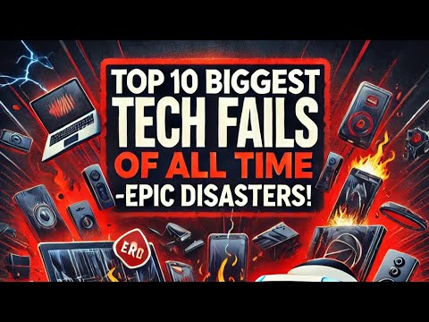 Top 10 Biggest Tech Fails of All Time – EPIC Disasters!