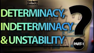 Determinate, Indeterminate and Unstable Structures! | Lecture - 19