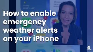 How to enable emergency weather alerts on your iPhone