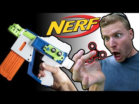 WORLD'S MOST INSANE CRAZY NERF GUN VERSUS EVERYTHING (FDL-2, FIDGET SPINNER, DANGEROUS!)