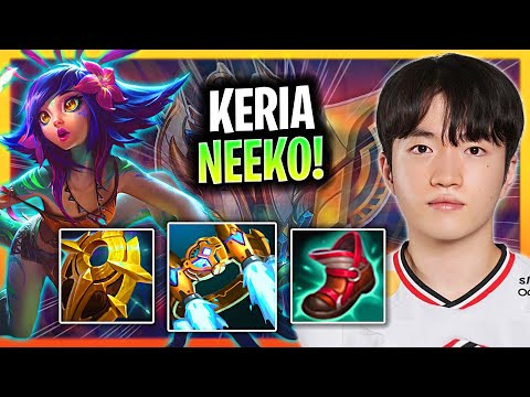 KERIA IS A BEAST WITH NEEKO! | T1 Keria Plays Neeko Support vs Bard!  Season 2025