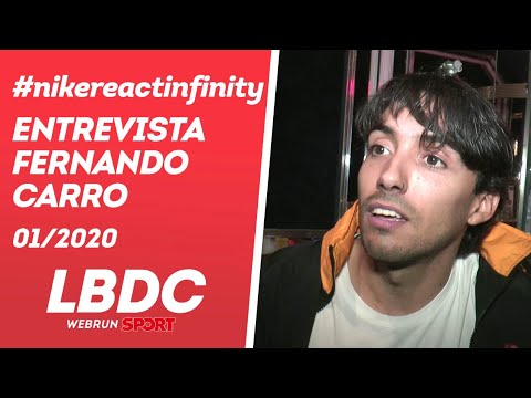 Entrevista Fernando Carro #nikereactinfinity Enero 2020