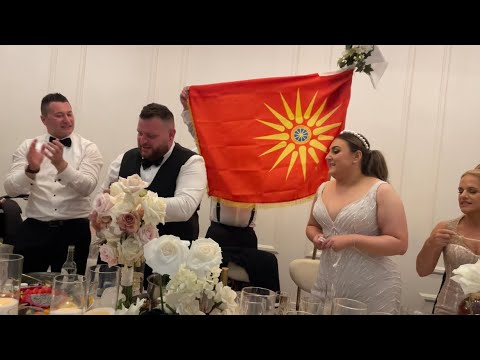 SVADBATA SO KE SE PAMTI NA MATHEW I KRISTINA MANOR ON HIGH SONATA BAND GOCE BANANATA VLATKO GAJDA