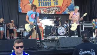 Waterparks - Full Set - Vans Warped Tour - Pomona, CA 8/7/16