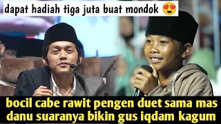 Download lagu MASYAALLAH, THE SMALL CHICKEN BOY WITH A MELODY VOICE WON A PRIZE OF THREE MILLION FROM GUS IQDAM mp3 Download lagu MASYAALLAH, THE SMALL CHICKEN BOY WITH A MELODY VOICE WON A PRIZE OF THREE MILLION FROM GUS IQDAM mp3