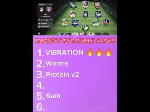 Ranking FC Mobile songs! (this is my opinion) #fcmobile #fifamobile #football #eafc24 #shorts #songs