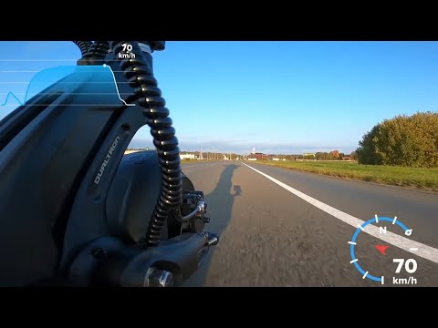 Dualtron Victor  GPS speed with 95kg rider 70km/h. ***0-50 - 8 sec. ***0-60 15sec. ***0-68 in ~30sec