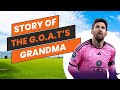 Messi's Heartfelt Tribute: Honoring His Grandmother's Love ❤️ #messi #soccer #facts #subscribe