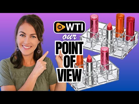 Amazing Abby - Allure - 2-Pack 12-Slot Acrylic Lipstick Organizer - WTI product video review