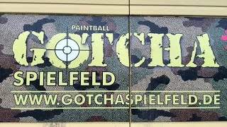 preview picture of video 'Paintball in Czech 2014 - Gotchaspielfeld'