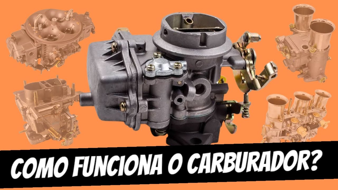 COMO FUNCIONA O CARBURADOR?