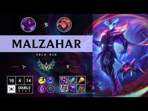 Malzahar Mid vs Zoe - KR Challenger Patch 14.13